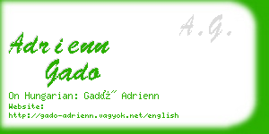 adrienn gado business card